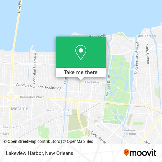 Mapa de Lakeview Harbor
