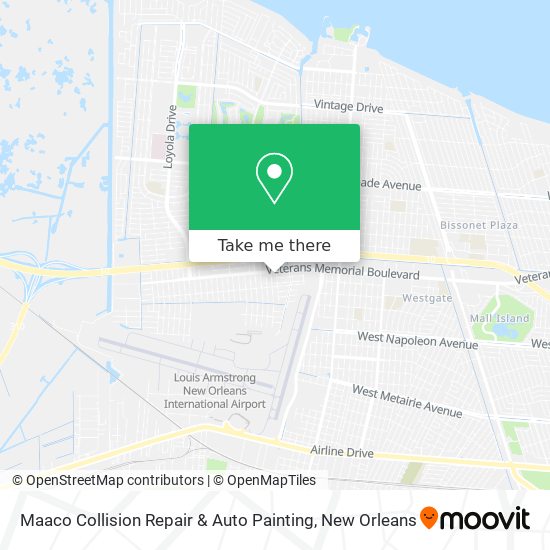 Mapa de Maaco Collision Repair & Auto Painting