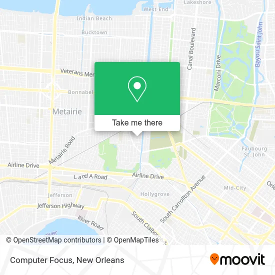 Computer Focus map