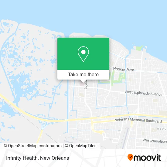 Infinity Health map