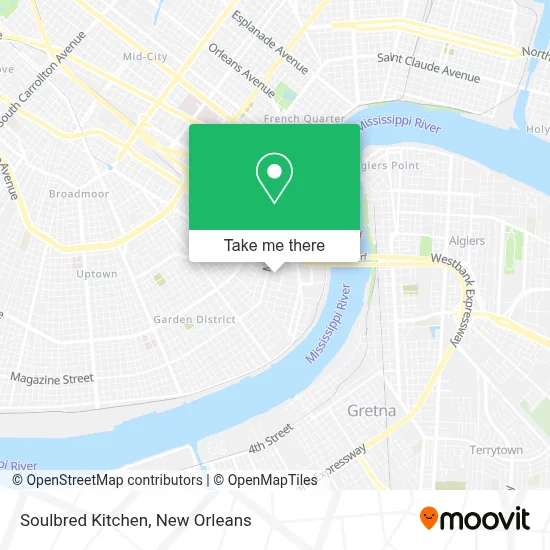 Soulbred Kitchen map