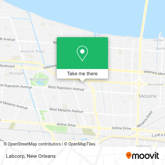 Labcorp map
