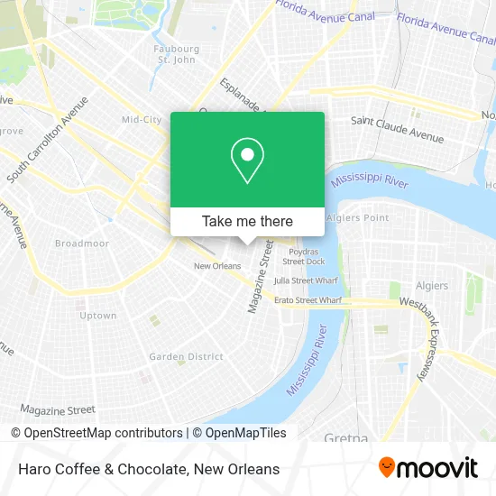 Haro Coffee & Chocolate map