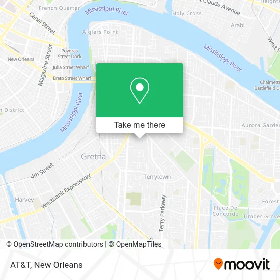At&T map