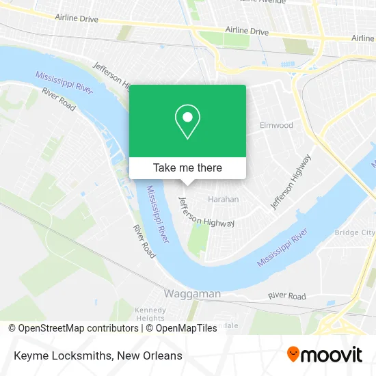 Keyme Locksmiths map