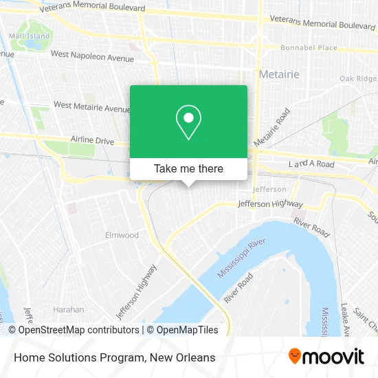 Home Solutions Program map