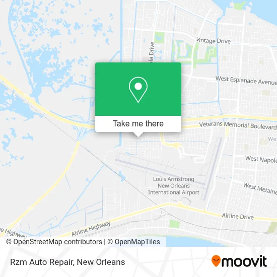 Rzm Auto Repair map