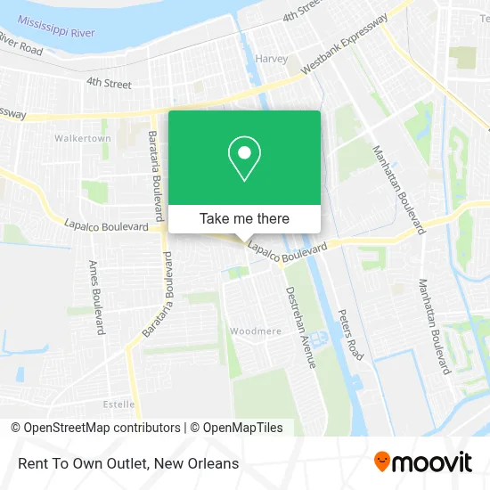 Rent To Own Outlet map