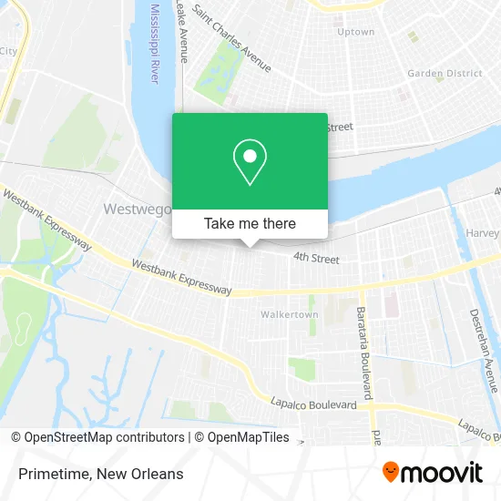 Primetime map