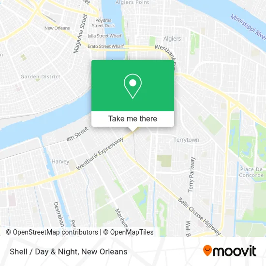 Shell / Day & Night map