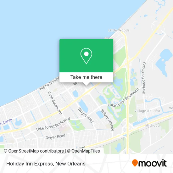 Holiday Inn Express map
