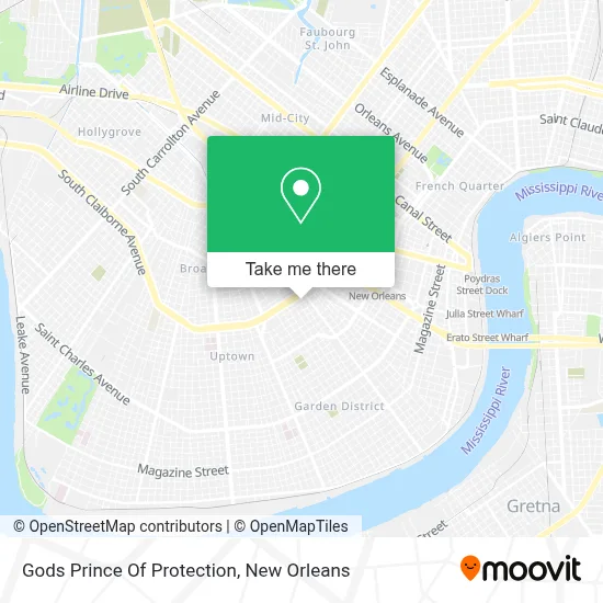 Gods Prince Of Protection map