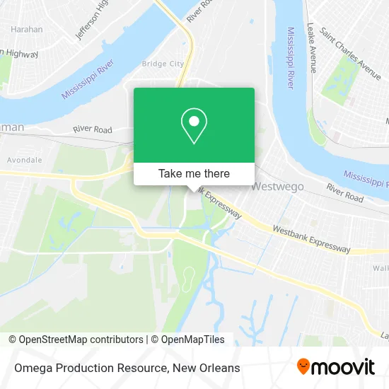 Omega Production Resource map