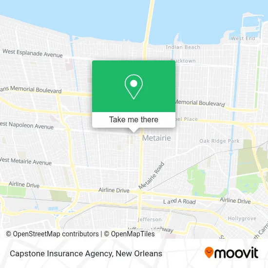 Capstone Insurance Agency map
