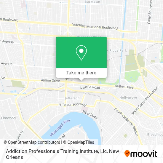 Addiction Professionals Training Institute, Llc map