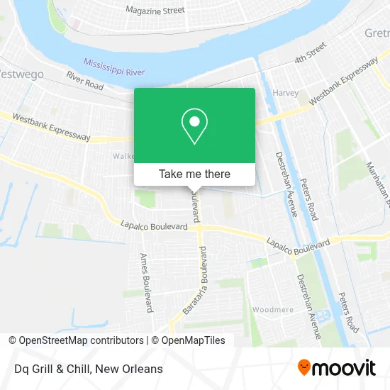 Dq Grill & Chill map