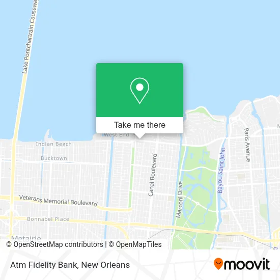 Atm Fidelity Bank map