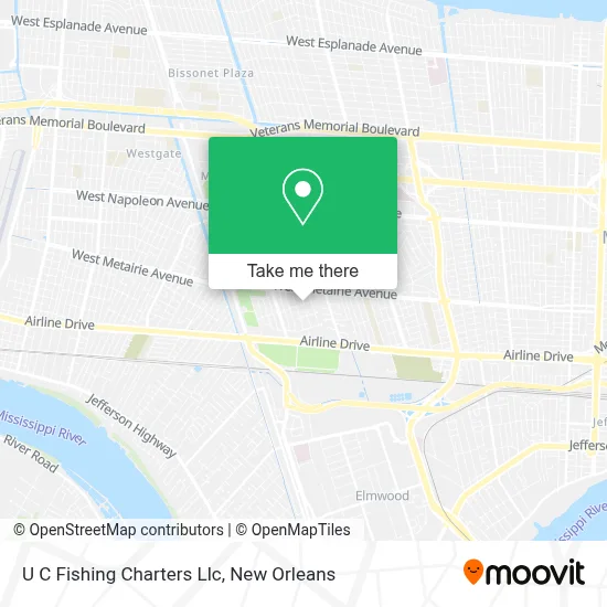 U C Fishing Charters Llc map