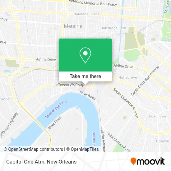 Capital One Atm map