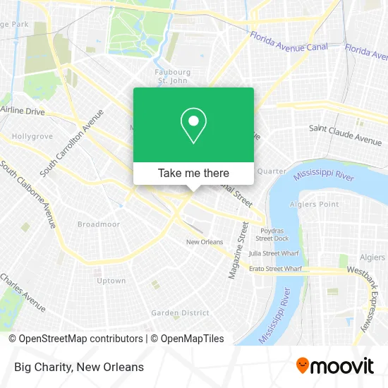 Big Charity map