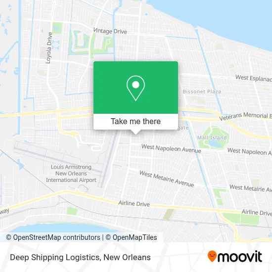 Deep Shipping Logistics map