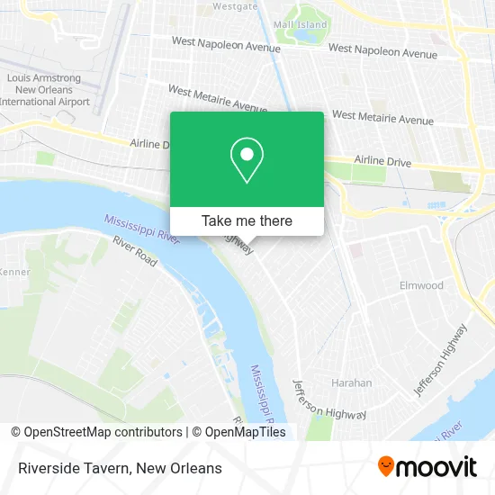Mapa de Riverside Tavern