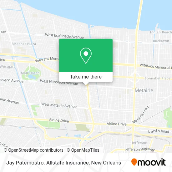 Jay Paternostro: Allstate Insurance map