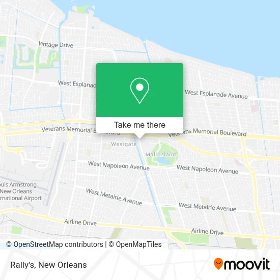 Rally's map