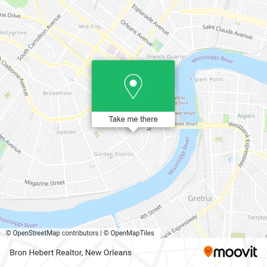 Bron Hebert Realtor map