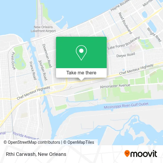 Rthi Carwash map