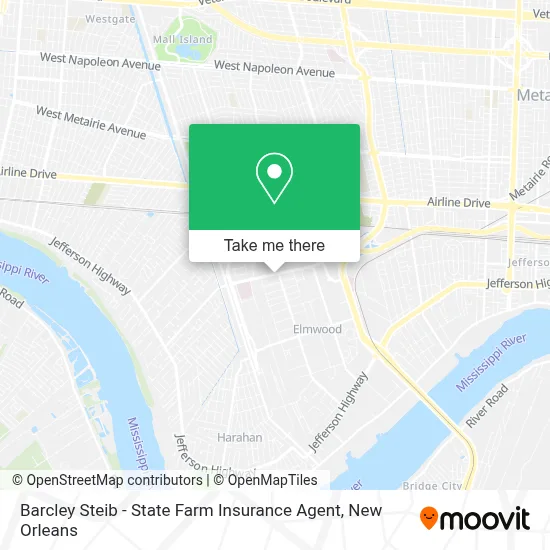 Barcley Steib - State Farm Insurance Agent map