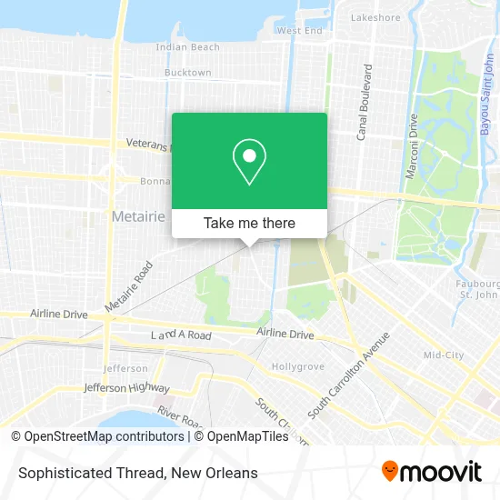Sophisticated Thread map