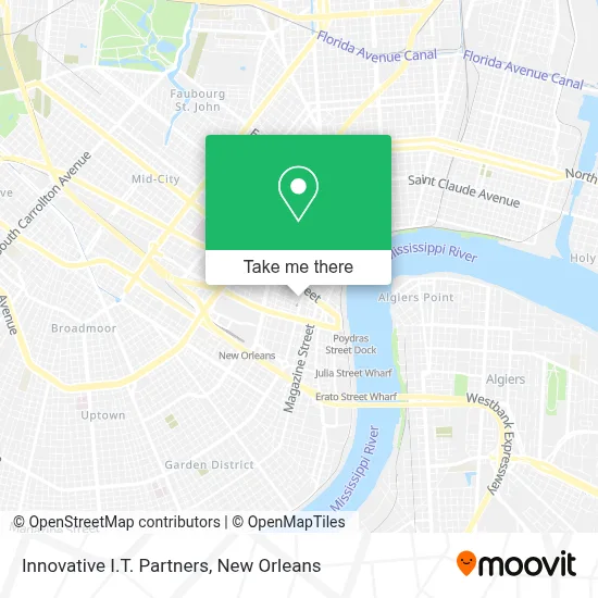 Innovative I.T. Partners map