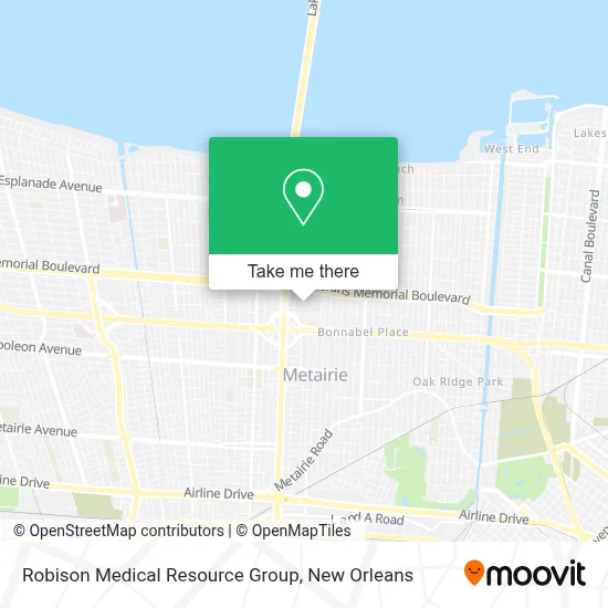 Robison Medical Resource Group map