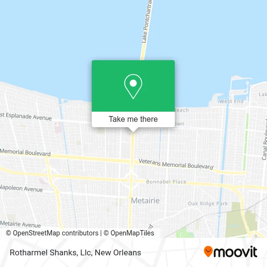 Rotharmel Shanks, Llc map