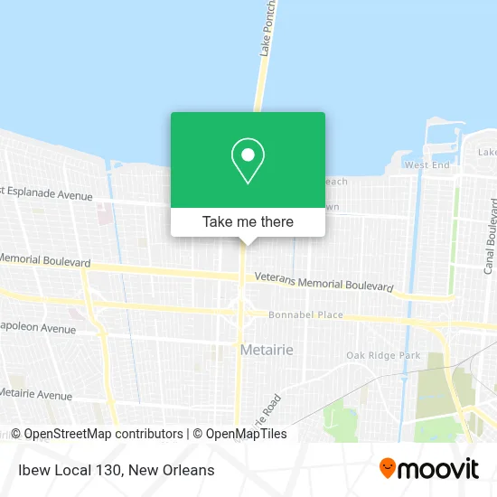 Ibew Local 130 map