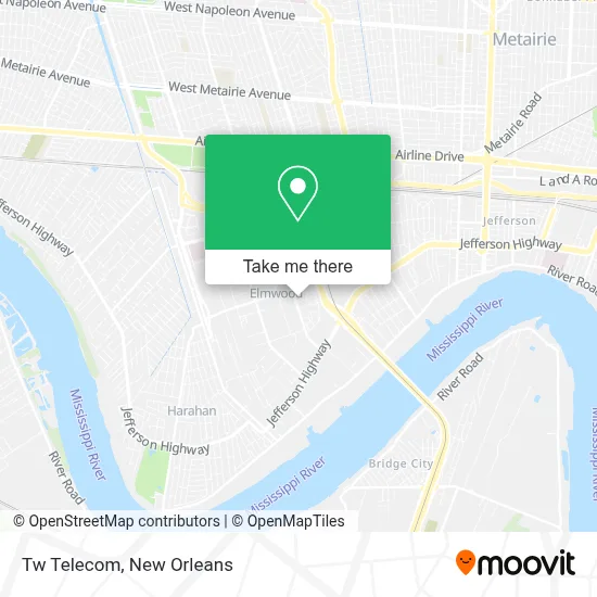 Tw Telecom map
