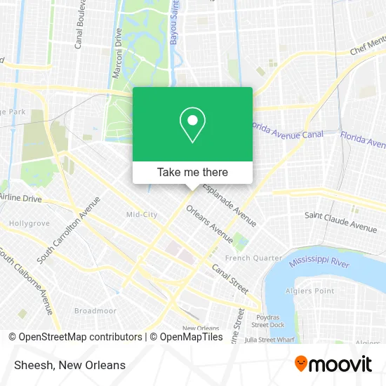 Sheesh map