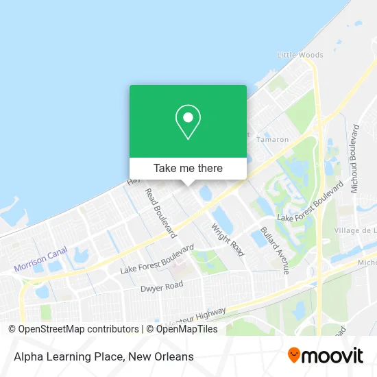 Alpha Learning Place map