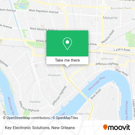 Key Electronic Solutions map