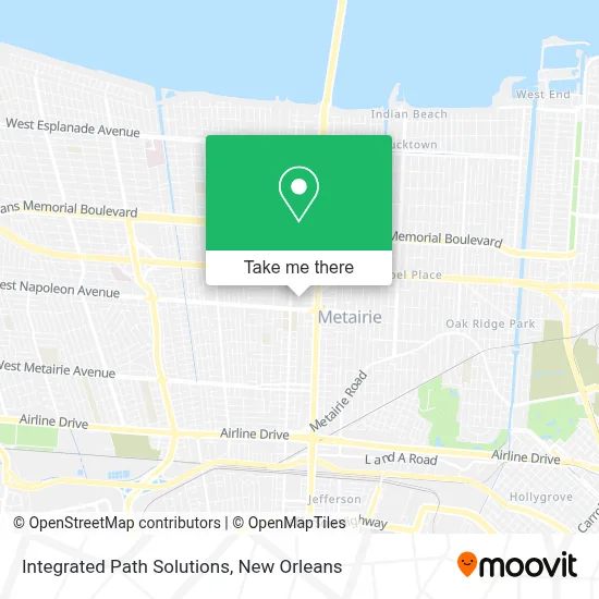 Integrated Path Solutions map