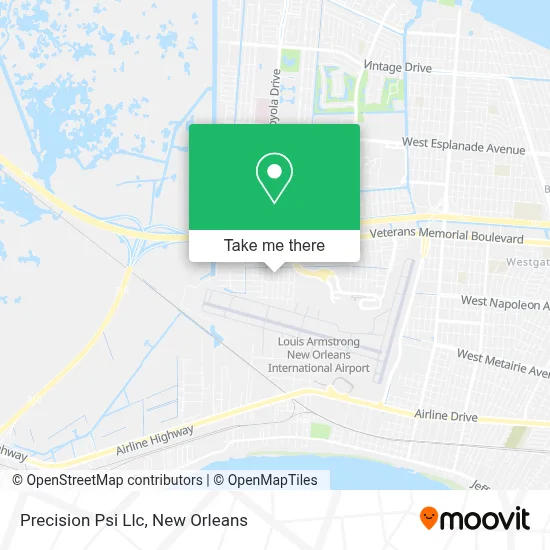 Precision Psi Llc map