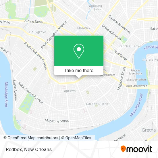 Redbox map