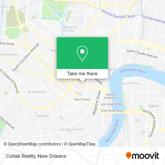 Collab Realty map