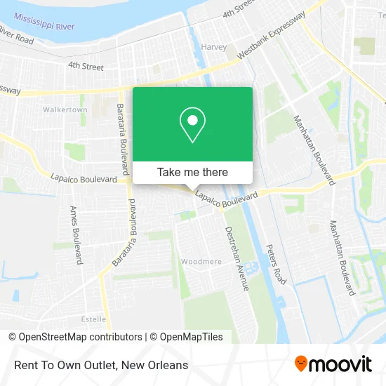 Rent To Own Outlet map