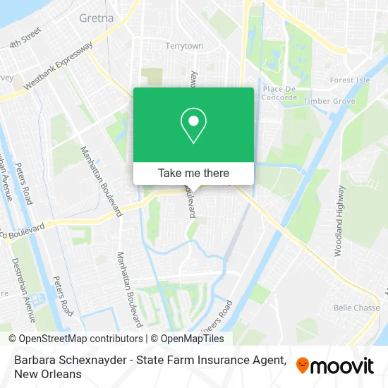 Barbara Schexnayder - State Farm Insurance Agent map