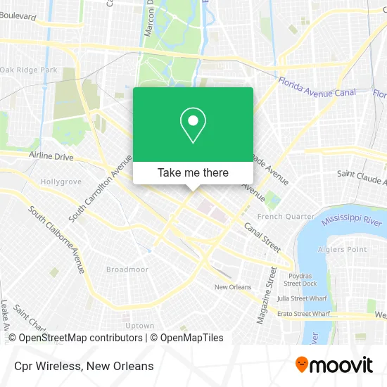 Cpr Wireless map