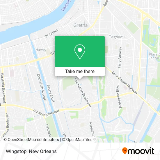 Wingstop map