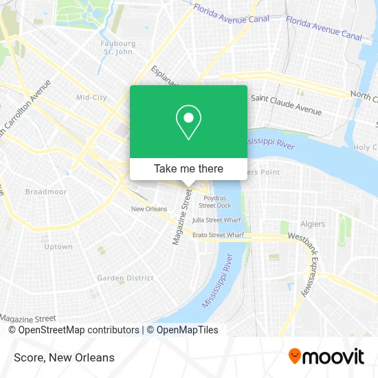 Score map