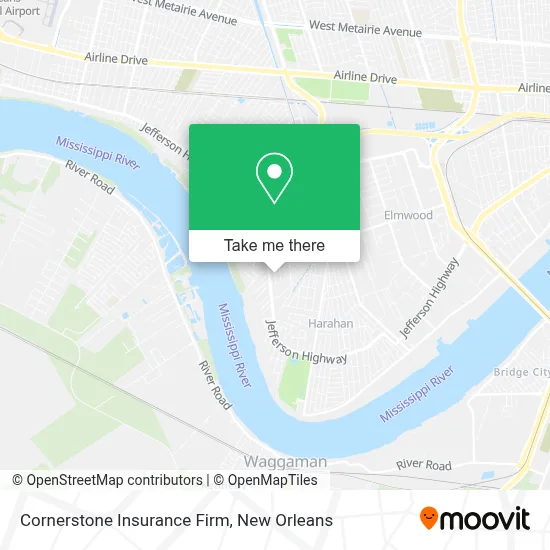 Cornerstone Insurance Firm map